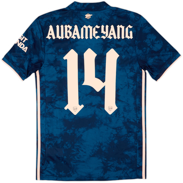 2020-21 Arsenal Third Shirt Aubameyang #14 (XS)