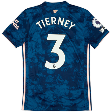 2020-21 Arsenal Third Shirt Tierney #3 (XS)