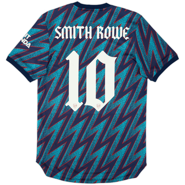 2021-22 Arsenal Authentic Third Shirt Smith Rowe #10 (S)