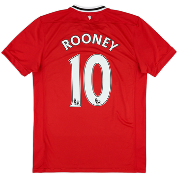 2011-12 Manchester United Home Shirt Rooney #10 - 6/10 - (M)