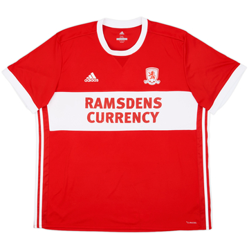 2017-18 Middlesbrough Home Shirt - 6/10 - (XXL)