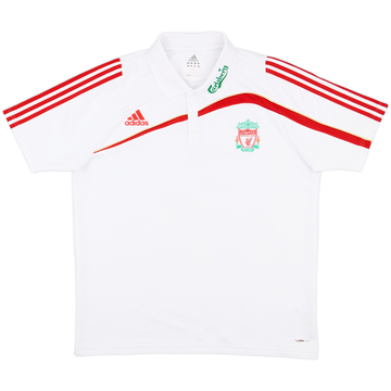 2009-10 Liverpool adidas Polo Shirt - 8/10 - (XL)