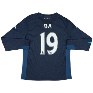 2013-14 Newcastle Away L/S Shirt Ba #19 - 5/10 - (S)