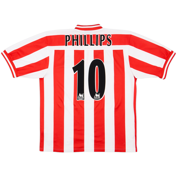 1999-00 Sunderland Home Shirt Phillips #10 - 8/10 - (L)