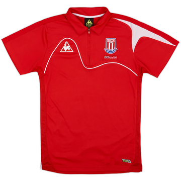 2007-08 Stoke City Le Coq Sportif 1/4 Zip Training Shirt - 10/10 - (S)