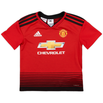 2018-19 Manchester United Home Shirt - 9/10 - (5-6 Years)
