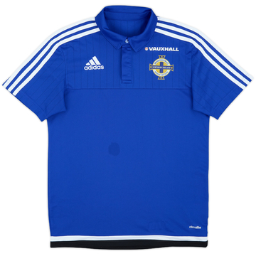 2016-17 Northern Ireland adidas Polo Shirt - 7/10 - (S)