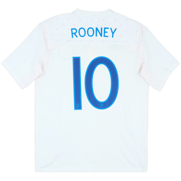 2010-11 England Home Shirt Rooney #10 - 7/10 - (L)