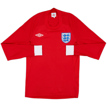 2010-11 England Away L/S Shirt - 8/10 - (XS)