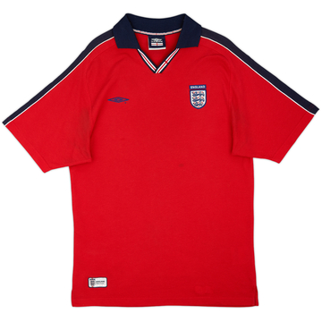 2002-04 England Umbro Polo Shirt - 7/10 - (XL)