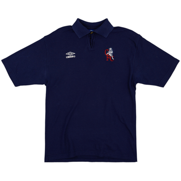 1993-95 Chelsea Umbro Polo Shirt - 8/10 - (M)
