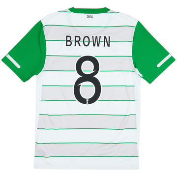 2011-12 Celtic Away Shirt Brown #8 - 8/10 - (S)