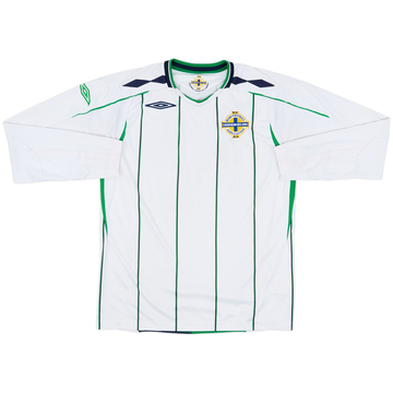 2008-09 Northern Ireland Away L/S Shirt - 5/10 - (M)