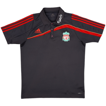 2009-10 Liverpool adidas Polo Shirt - 8/10 - (L)