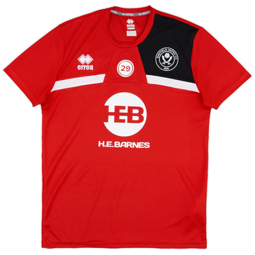 2022-23 Sheffield United Player Issue Errea Training Shirt #29 - 8/10 - (S)