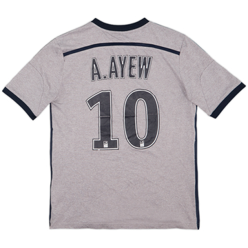 2014-15 Olympique Marseille Third Shirt A.Ayew #10 - 5/10 - (XL.Boys)