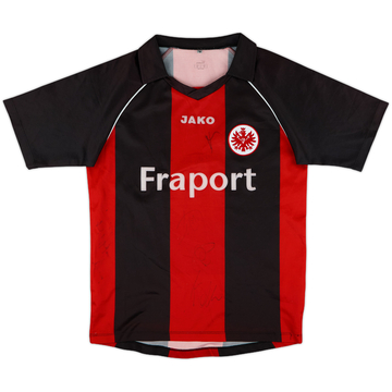 2006-07 Eintracht Frankfurt Signed Home Shirt - 7/10 - (S)