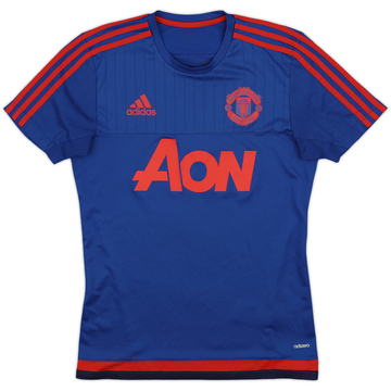 2015-16 Manchester United adizero Training Shirt - 7/10 - (S)