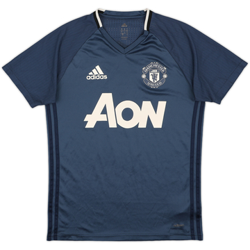 2016-17 Manchester United adizero Training Shirt - 8/10 - (S)