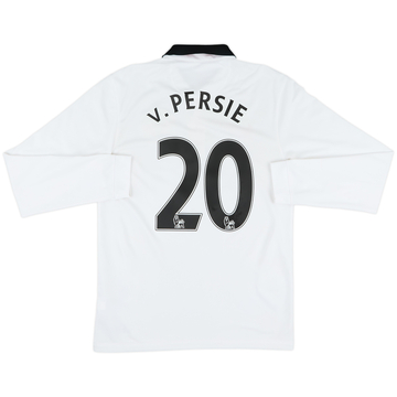 2014-15 Manchester United Away L/S Shirt v.Persie #20 - 7/10 - (S)