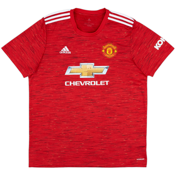 2020-21 Manchester United Home Shirt - 5/10 - (XL)