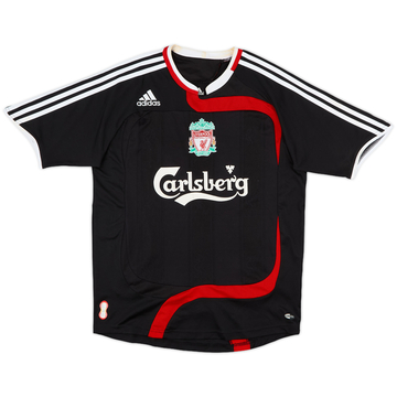 2007-08 Liverpool Third Shirt - 7/10 - (L.Boys)