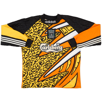 1995-96 Liverpool GK Shirt - 8/10 - (M)