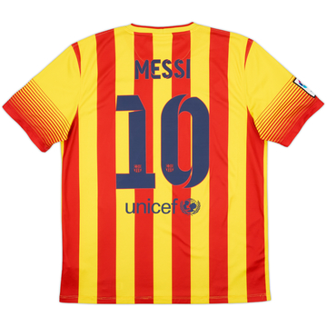 2013-15 Barcelona Away Shirt Messi #10 - 7/10 - (L)