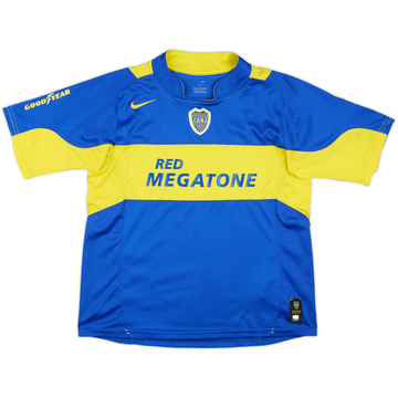 2004-05 Boca Juniors Home Shirt - 8/10 - (L.Boys)