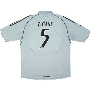 2005-06 Real Madrid Third Shirt Zidane #5 - 6/10 - (XXL)
