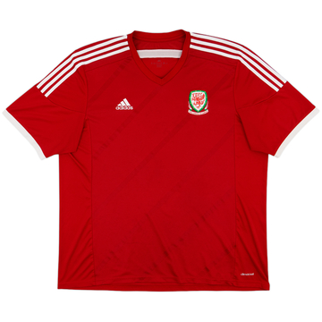 2013-15 Wales Home Shirt - 8/10 - (3XL)