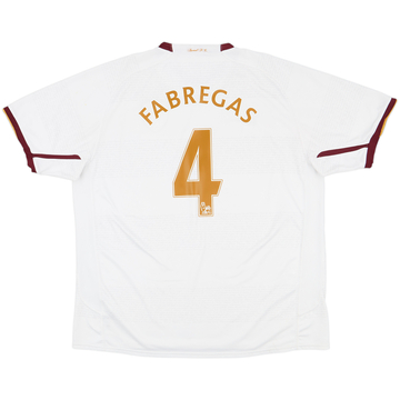 2007-08 Arsenal Away Shirt Fabregas #4 - 6/10 - (XXL)