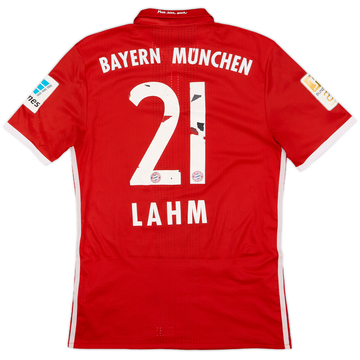 2016-17 Bayern Munich Authentic Home Shirt Lahm #21 - 5/10 - (M)