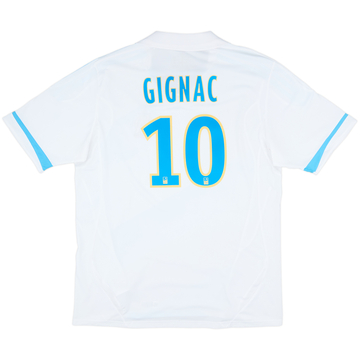 2011-12 Olympique Marseille Home Shirt Gignac #10 - 10/10 - (XL)