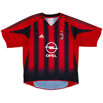 2004-05 AC Milan Home Shirt - 7/10 - (L)