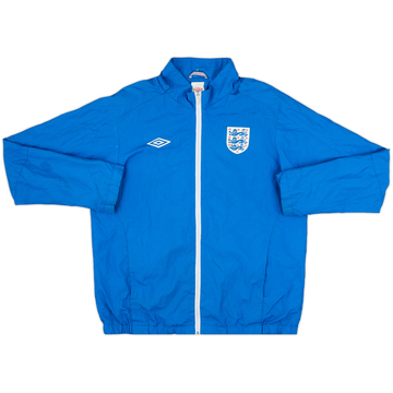 2010-11 England Umbro Hooded Rain Jacket - 6/10 - (L)