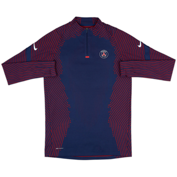 2020-21 Paris Saint-Germain Nike 1/4 Zip Training Top - 10/10 - (M)
