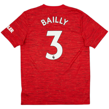 2020-21 Manchester United Home Shirt Bailly #3 - 8/10 - (L)