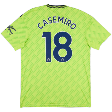 2022-23 Manchester United Third Shirt Casemiro #18 - 10/10 - (L)