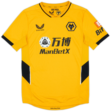 2021-22 Wolves Home Shirt - 9/10 - (S)