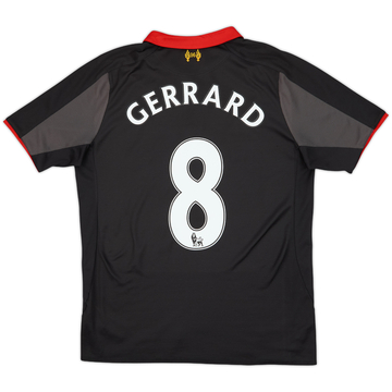 2014-15 Liverpool Third Shirt Gerrard #8 - 6/10 - (S)