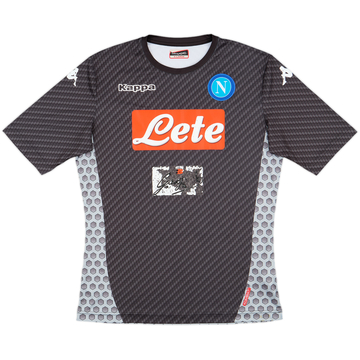 2017-18 Napoli Fourth Shirt - 4/10 - (XL)