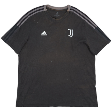2021-22 Juventus adidas Cotton Tee - 8/10 - (XXL)