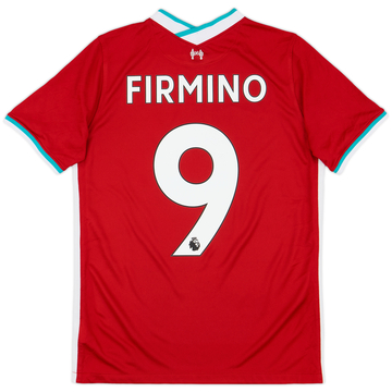 2020-21 Liverpool Home Shirt Firmino #9 - 10/10 - (L.Boys)