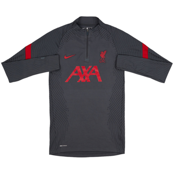 2020-21 Liverpool Nike Vaporknit 1/4 Zip Drill Top - 8/10 - (S)