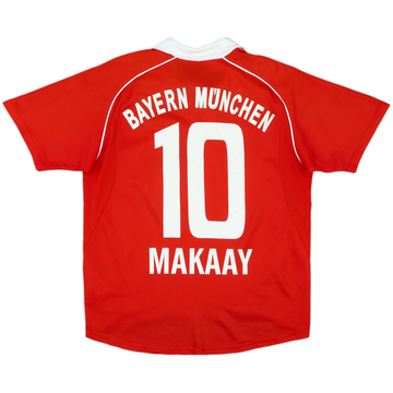2005-06 Bayern Munich Home Shirt Makaay #10 - 6/10 - (L.Boys)
