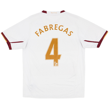2007-08 Arsenal Away Shirt Fabregas #4 - 6/10 - (S)