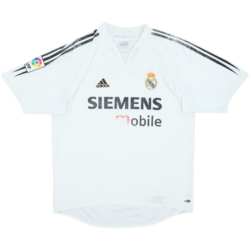 2004-05 Real Madrid Home Shirt - 4/10 - (M)
