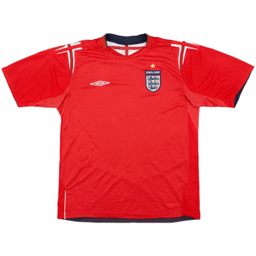 2004-06 England Away Shirt - 5/10 - (L)