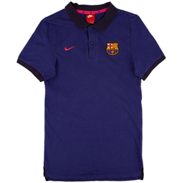 2016-17 Barcelona Nike Polo Shirt - 9/10 - (S)